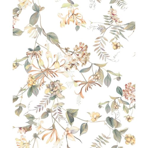 Noordwand Flora Behang met bloemenprint - 47455