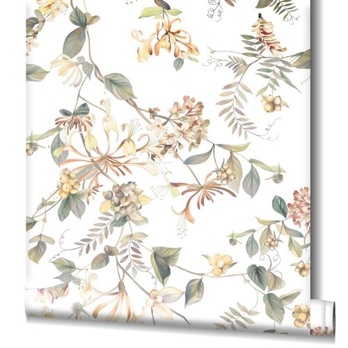 Noordwand Flora Behang met bloemenprint - 47455