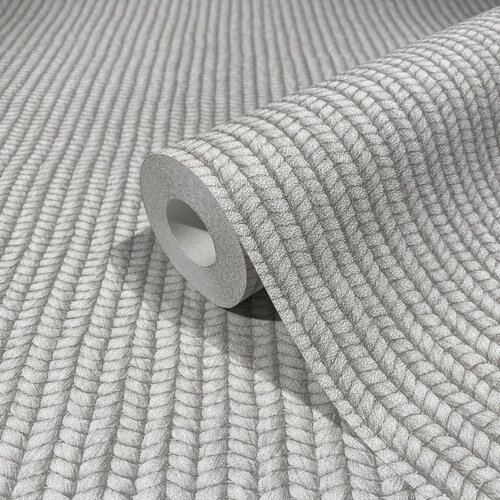 Noordwand Flora Behang met brei print - 47483