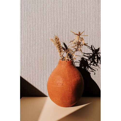 Noordwand Flora Behang met brei print - 47485