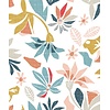 Noordwand Flora Behang met grafische bloemen - 47467