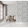 Noordwand Flora Behang met grafische bloemen - 47469