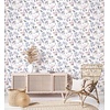 Noordwand Flora Behang met grafische bloemen - 47470
