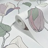 Noordwand Flora Behang met grote bloemen - 47472