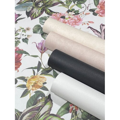 Noordwand Flora Behang met grote bloemenprint - 47458