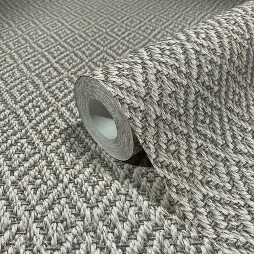 Noordwand Flora Behang met grove brei print - 47487