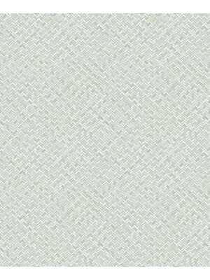 Noordwand Flora Behang met rotan vlechtwerk - 47479