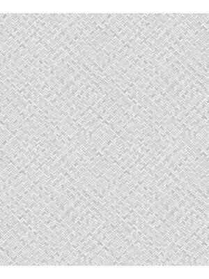 Noordwand Flora Behang met rotan vlechtwerk - 47480