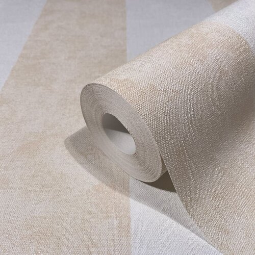 Noordwand Flora; Shades Iconic Behang met brede streep - 34407