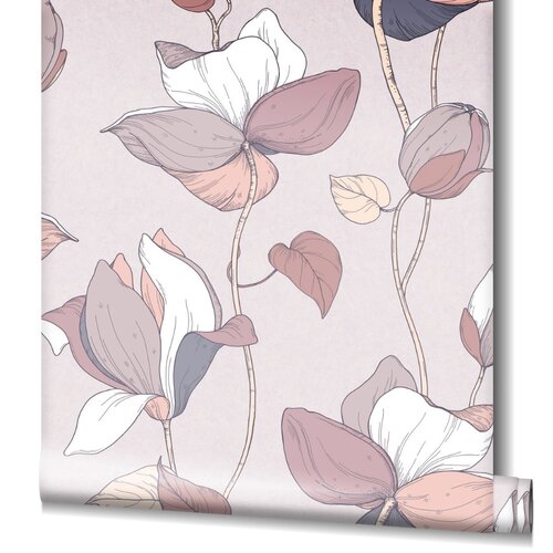 Noordwand Flora; The New Design Book Behang met grote bloemen - 47474