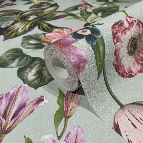 Noordwand Flora; The New Design Book Behang met grote bloemenprint - 47459