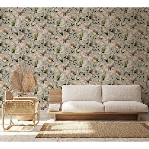 Noordwand Flora; The New Design Book Behang met magnolia's - 47464 Noordwand Flora; The New Design Book Behang met magnolia's - 47464