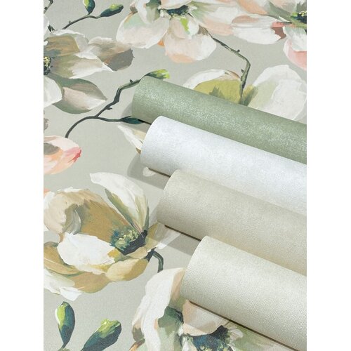 Noordwand Flora; The New Design Book Behang met magnolia's - 47464 Noordwand Flora; The New Design Book Behang met magnolia's - 47464