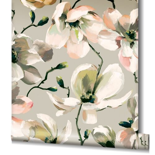 Noordwand Flora; The New Design Book Behang met magnolia's - 47464 Noordwand Flora; The New Design Book Behang met magnolia's - 47464
