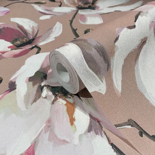 Noordwand Flora; The New Design Book Behang met magnolia's - 47465