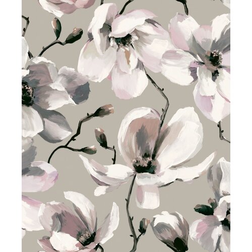Noordwand Flora; The New Design Book Behang met magnolia's - 47466