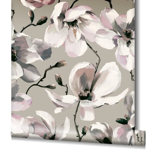 Noordwand Flora; The New Design Book Behang met magnolia's - 47466