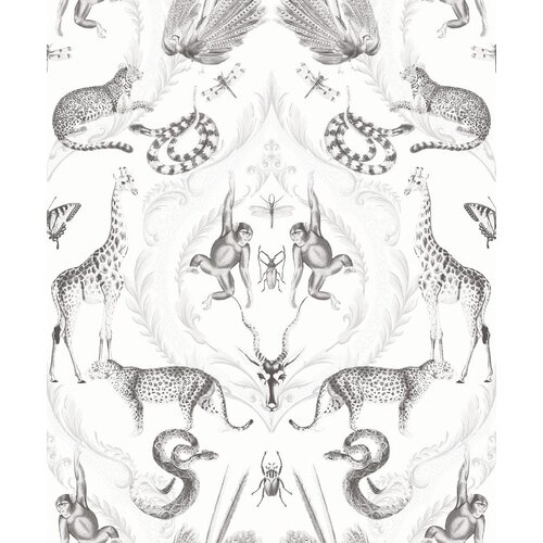 Noordwand Bazaar Behang met dierenprint - G78314