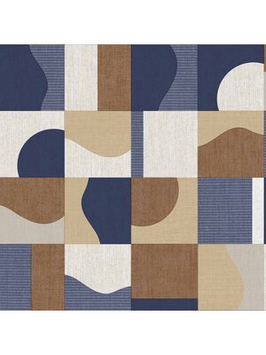 Noordwand Energie Behang met grafische vlakverdeling - 30126