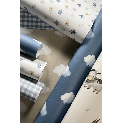 Noordwand Happy Behang met wolkjes - 14833