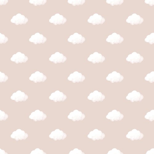 Noordwand Happy Behang met wolkjes - 14834