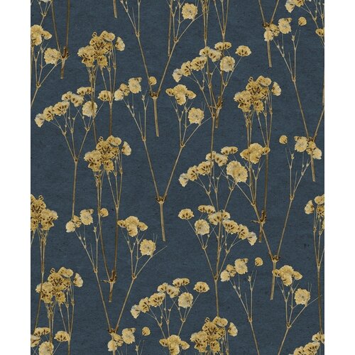 Noordwand Herbarium Behang met katoentakken - HE27243