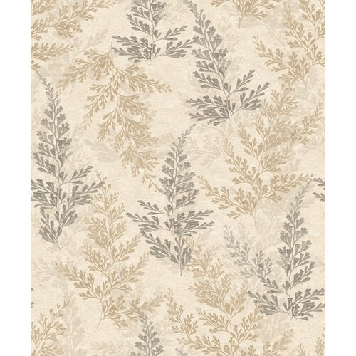 Noordwand Herbarium Behang met takjes - HE27280