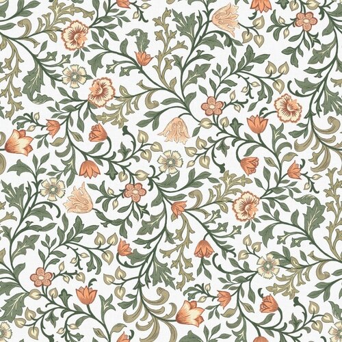 Noordwand Heritage Behang met Art Nouveau bloemen - 47626