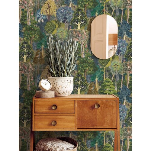 Noordwand Heritage Behang met bomen en vogels - 47650