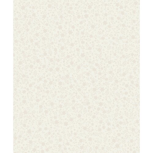 Noordwand Heritage Behang met ton sur ton bloemetjes silhouetten - 47643