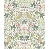Noordwand Heritage Behang met vogels en Art Nouveau bladeren - 47620