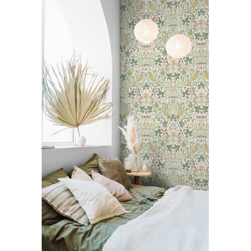 Noordwand Heritage Behang uni linnenprint - 47611