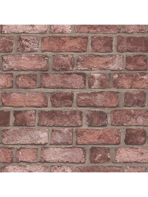 Noordwand Homestyle Behang met bakstenen print - FH37518