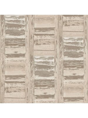 Noordwand Homestyle Behang met houten planken - FH37560