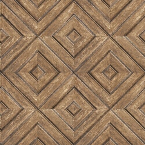 Noordwand Homestyle Behang met houten ruitpatroon - FH37512