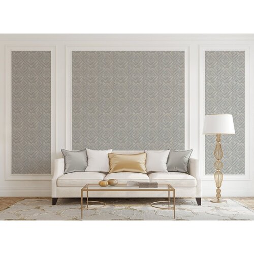 Noordwand Homestyle Behang met houten ruitpatroon - FH37515