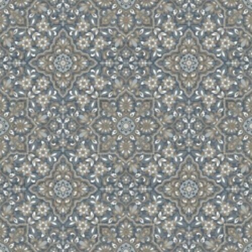 Noordwand Homestyle Behang met Portugese bloemen tegel - FH37542