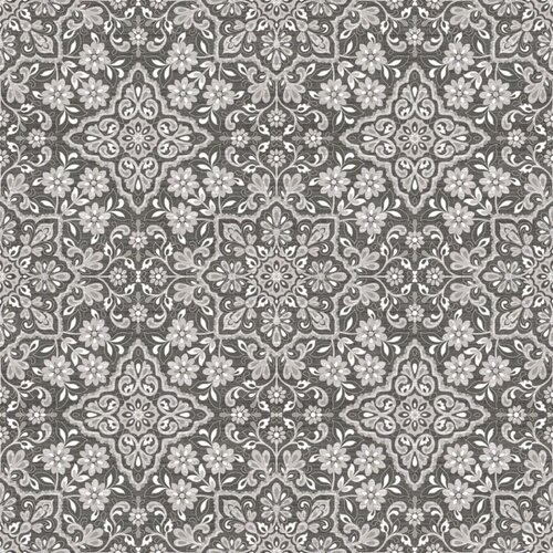 Noordwand Homestyle Behang met Portugese bloemen tegel - FH37543