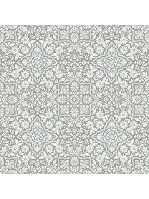 Noordwand Homestyle Behang met Portugese bloemen tegel - FH37544