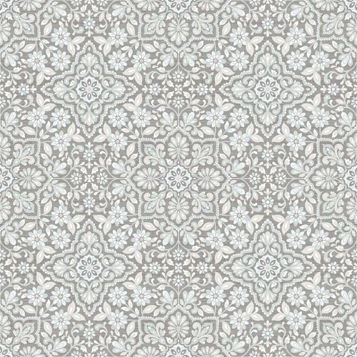 Noordwand Homestyle Behang met Portugese bloemen tegel - FH37544