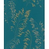 Noordwand Jackie Behang met glanzende graspluimen - 6819-30