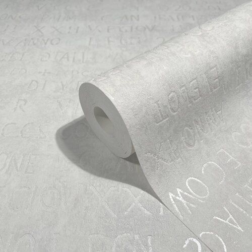 Noordwand Jackie Behang met glanzende letters - 6824-10