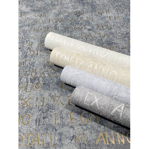 Noordwand Jackie Behang met glanzende letters - 6824-30