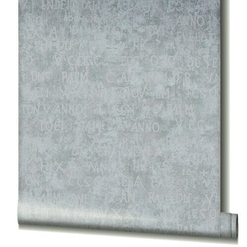 Noordwand Jackie Behang met glanzende letters - 6824-30