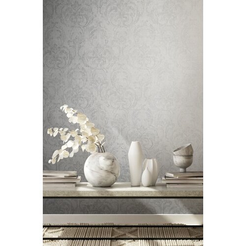 Noordwand Jackie Behang met vintage vervaagde ornamenten print - 6830-10