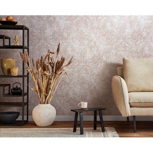 Noordwand Jackie Behang met vintage vervaagde ornamenten print - 6830-20