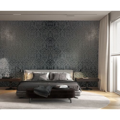 Noordwand Jackie Behang met vintage vervaagde ornamenten print - 6830-40