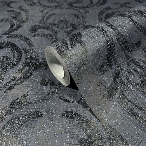 Noordwand Jackie Behang met vintage vervaagde ornamenten print - 6830-40