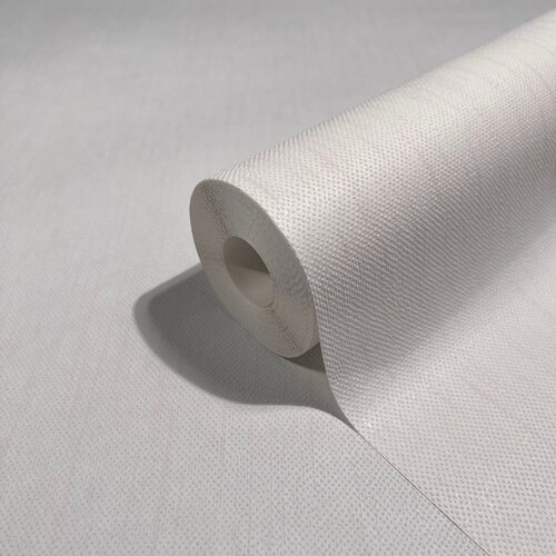 Noordwand Jackie Behang uni wit met een zweem roze - 6823-20