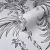 Noordwand Jackie Fotobehang met zwart-witte tropische bladeren - 81600
